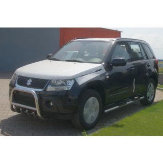 Bočné rúrky (2 ks, nerez) Suzuki Grand Vitara 2005–2017 fotografia 3
