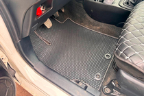 Toyota Yaris 2010–2020 Carsuit ДВС gumové koberce do interiéru (Čierne) fotografia 1