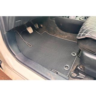 Carsuit ДВС gumové koberce do interiéru (Čierne) Toyota Yaris 2010–2020 fotografia 4