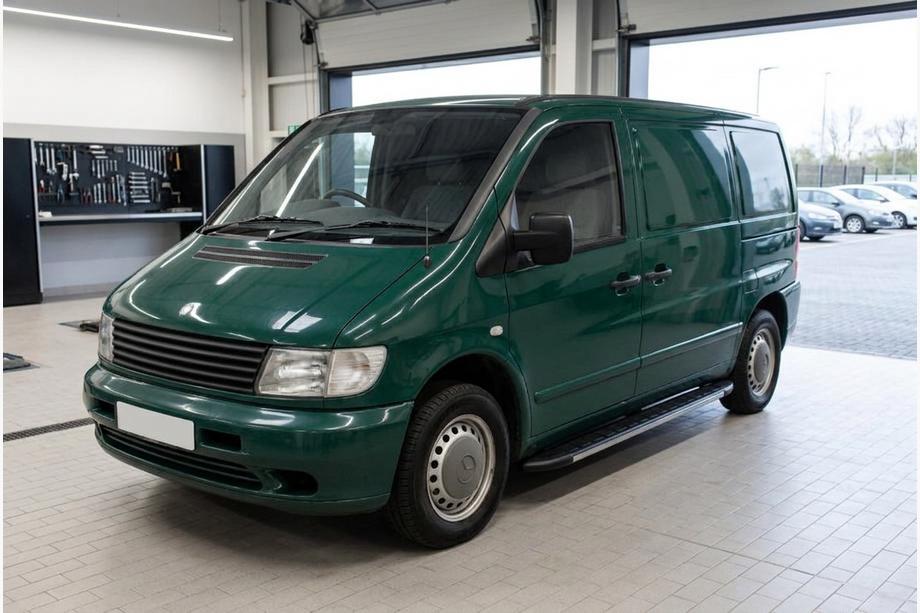 Mercedes Vito W638 1996–2003 Bočné nášľapy Duru (2 ks, hliník) Fotografia 1
