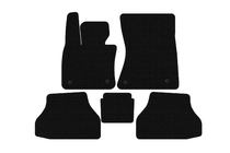 BMW X6 E71 2008–2014 Gumené rohože do interiéru Carsuit V-2 (Čierne) fotografia 1