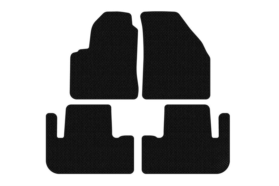 Chevrolet Tacuma/Rezzo 2000–2008 Gumové rohože Carsuit (Čierne) Image