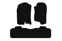 Chevrolet Tahoe 2007–2014 Gumové rohože Carsuit (2 rady, 2007-2014, čierne) fotografia 1