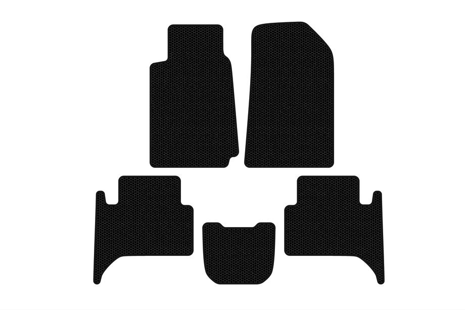 Chevrolet Trailblazer 2012–2019 Gumené rohože Carsuit (2 rady, čierne) Image