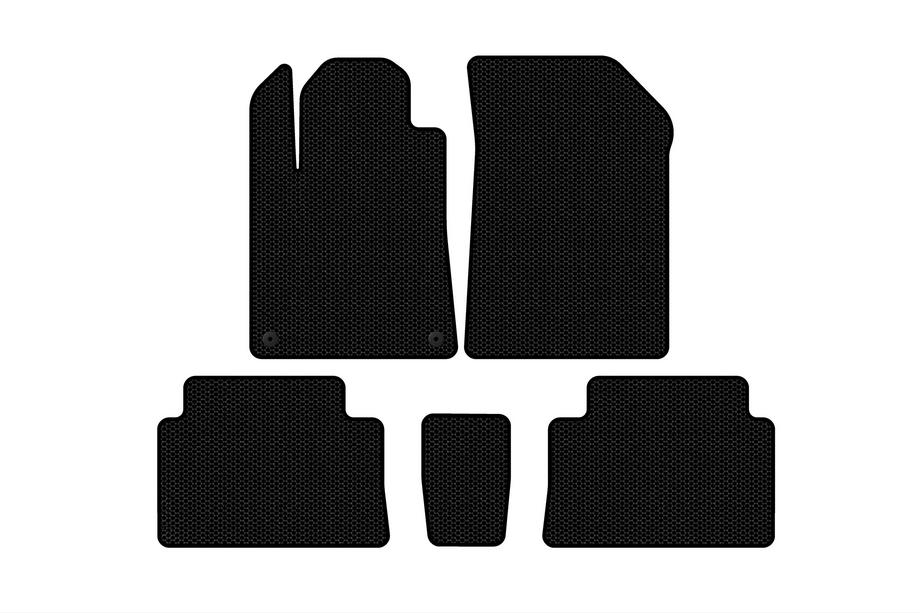 Citroen C-5 2001–2008 Gumové rohože Carsuit (Čierne) Image