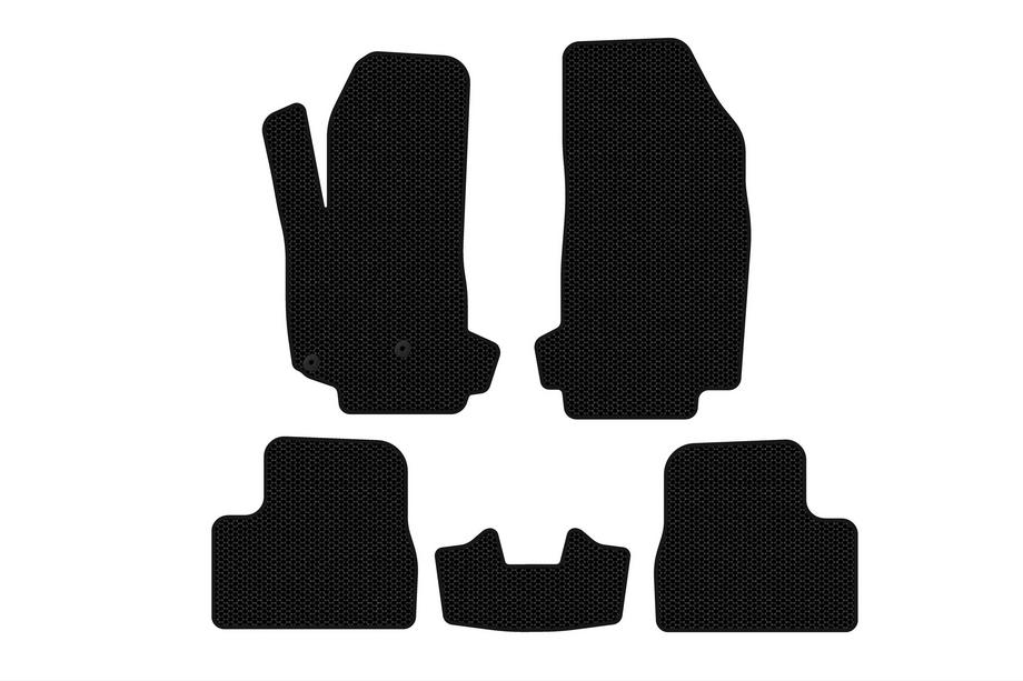 Citroen DS-3 2009–2016 Gumené rohože do interiéru Carsuit V-2 (Čierne) Image