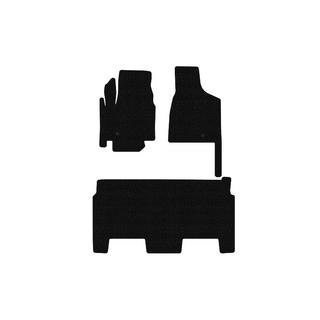 Gumené autokoberce do interiéru Carsuit (2008-2020, 2 rady, 8-miestne/výbava SXT, čierne) Dodge Grand Caravan V 2008–2020 fotografia 1