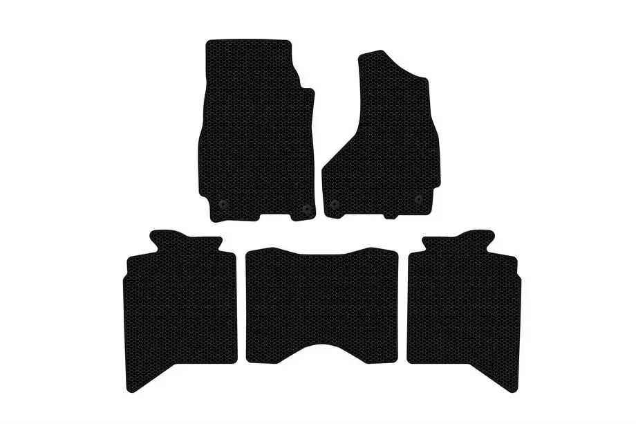Dodge RAM (DS/DJ/D2) 2009–2024 Gumené rohože do interiéru Carsuit (2013+, 5-miestne, čierne) Image