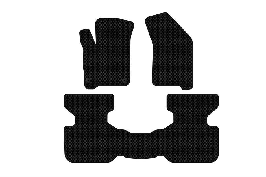 Fiat Freemont 2011–2016 Gumové koberce do interiéru Carsuit (2011-2016, čierne) Image