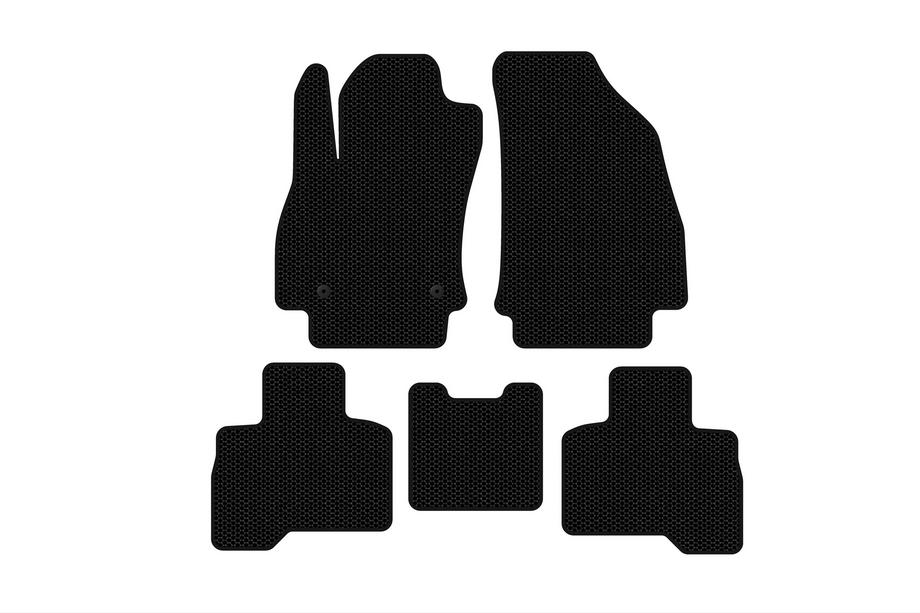Fiat Fiorino/Qubo 2008–2024 Gumové rohože Carsuit (pre Qubo 2008-2016, čierne) Fotografia 1
