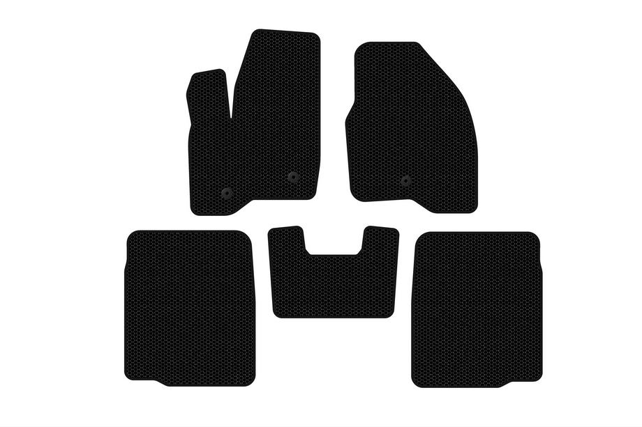 Ford Explorer 2011–2019 Gumové rohože do interiéru Carsuit (2 rady, 2011-2015, čierne) Fotografia 1