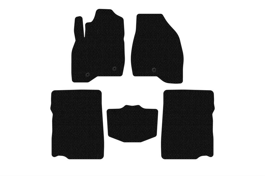 Ford Explorer 2011–2019 Gumené rohože Carsuit (2017-2019, 2. rad, 7-miestne, čierne) Image