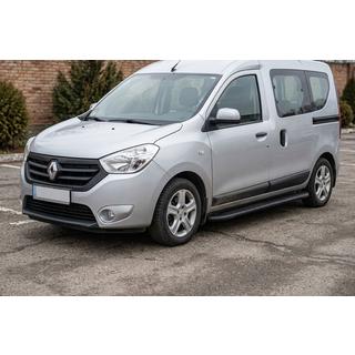 Bočné nášľapy Bosphorus Black (2 ks, hliník) Dacia Dokker 2013–2022 fotografia 1