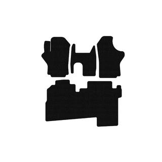 Gumové rohože do auta Carsuit (2004-2007, 2 rady, 8-miestne, čierne) Hyundai H200, H1, Starex 1998–2007 fotografia 1