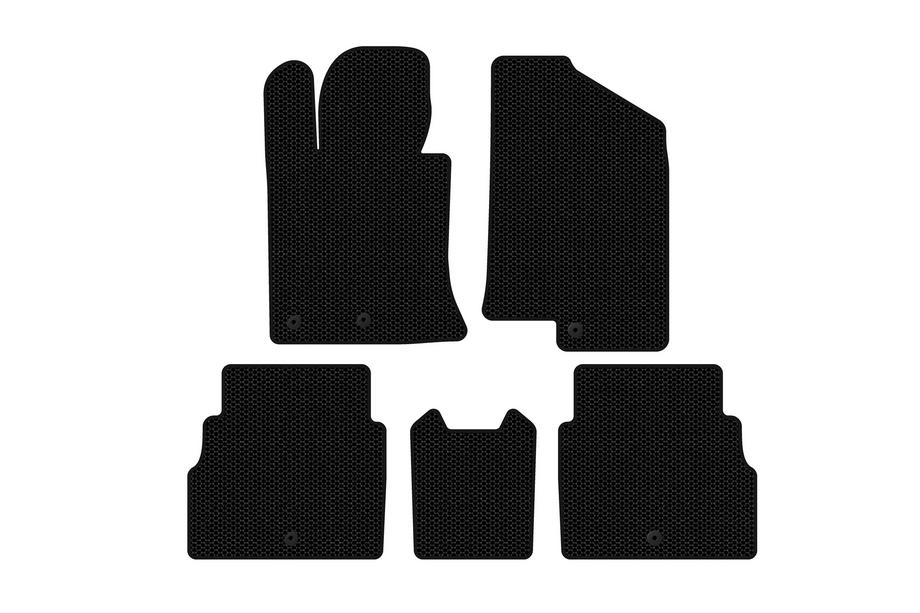 Hyundai Sonata YF 2010–2014 Gumené rohože do interiéru Carsuit V2 (čierne) Image