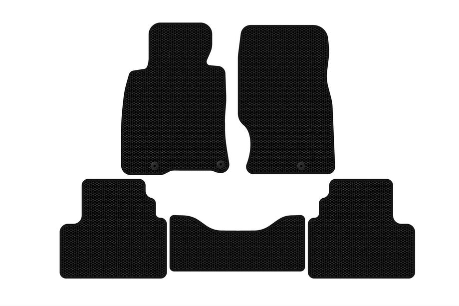 Infiniti G25/G35/37 (V36/CV36) 2006–2015 Gumové koberce Carsuit (G25-G35, SD, čierne) Fotografia 1