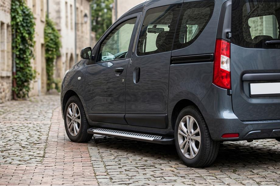 Renault Dokker 2013–2022 Bočné prahy Line (2 ks, hliník) Image