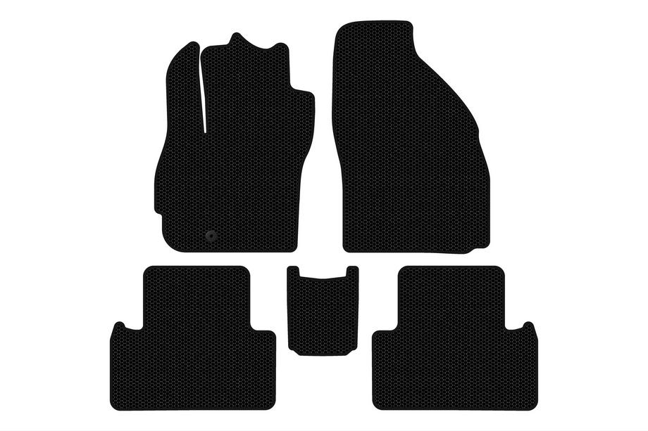 Mazda 5 2005–2009 Gumové rohože do interiéru Carsuit (2 rady, 7-miestne, čierne) Image