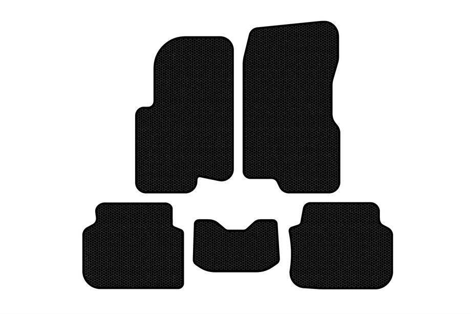 Smart 1998–2007 Gumové rohože do interiéru Carsuit (2003-2007, Forfour, čierne) Image