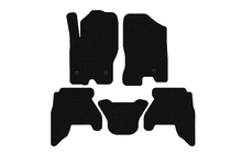 Nissan Pathfinder R51 2005–2014 Gumené autorohože Carsuit V1 (2 rady, čierne, 2010-2014) fotografia 1