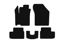 Opel Agila 2007–2015 Gumené rohože Carsuit (HB, čierne) fotografia 1
