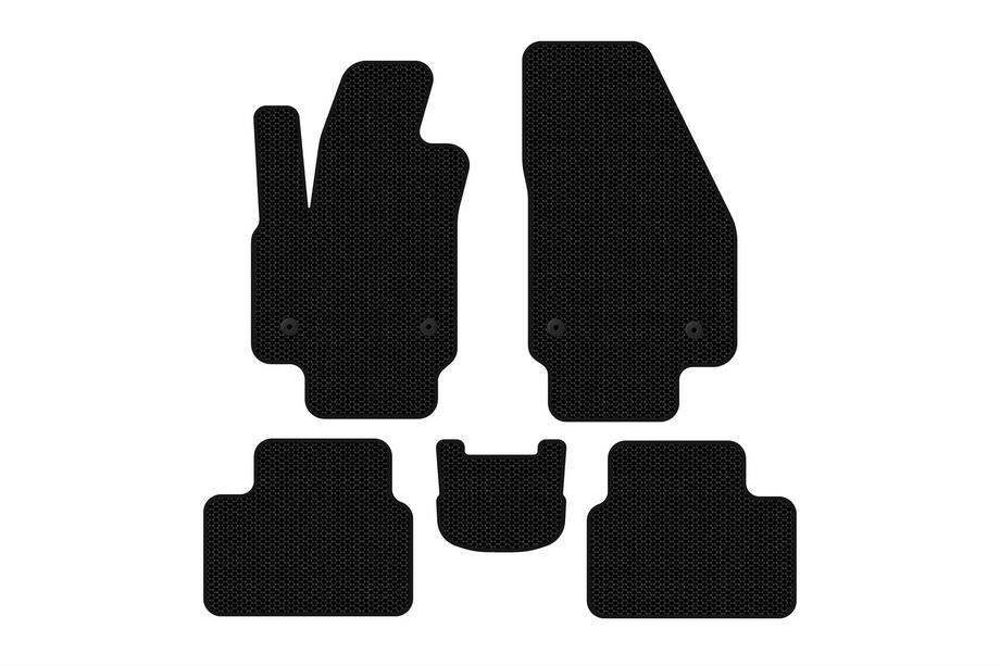 Opel Meriva 2010–2017 Gumové rohože Carsuit (Čierne) Image