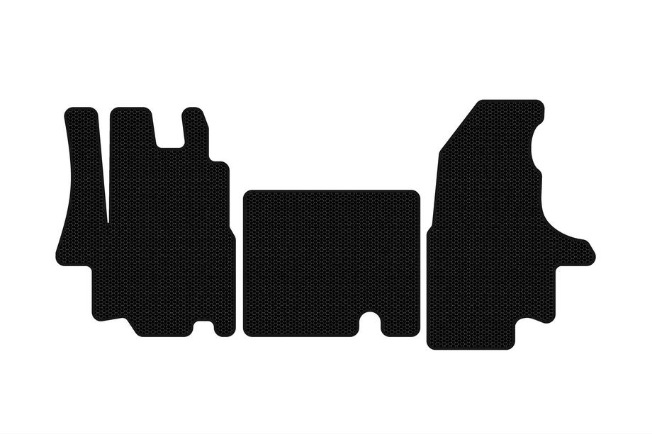 Opel Movano 2004–2010 Gumové rohože Carsuit (Čierne) Image