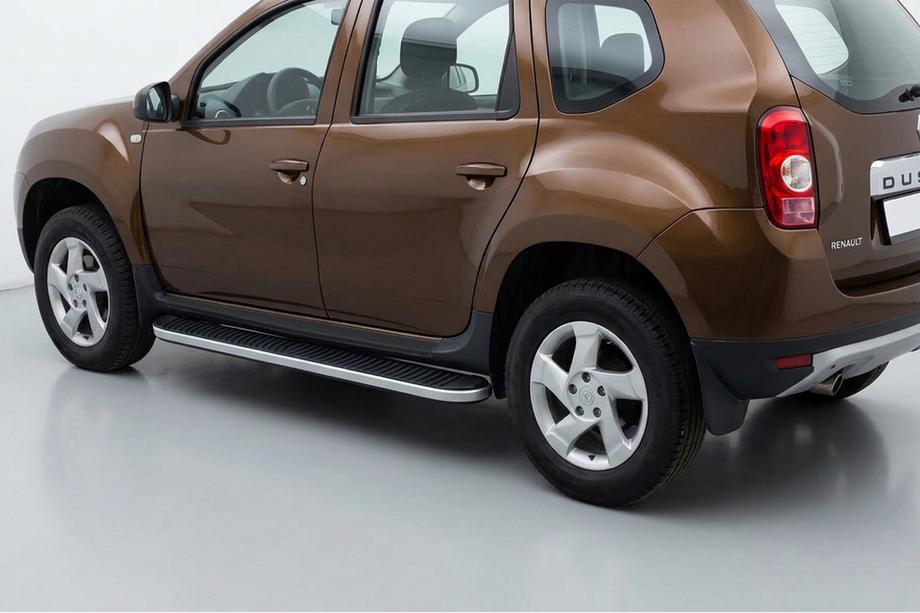 Dacia Duster 2008–2018 Bočné nášľapy Tayga (2 ks., hliník) Image