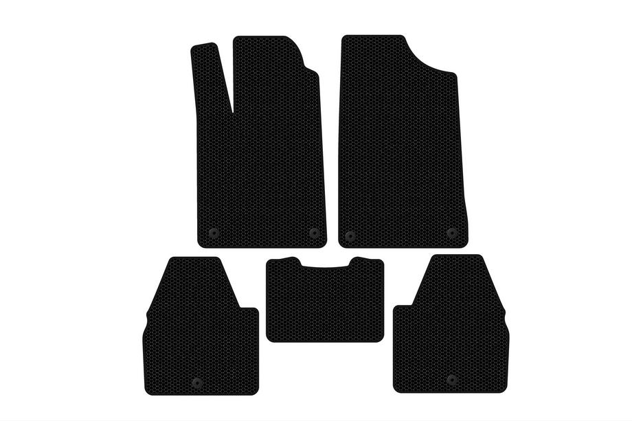 Peugeot 607 1999–2010 Gumové autokoberce Carsuit (SD, čierne) Image
