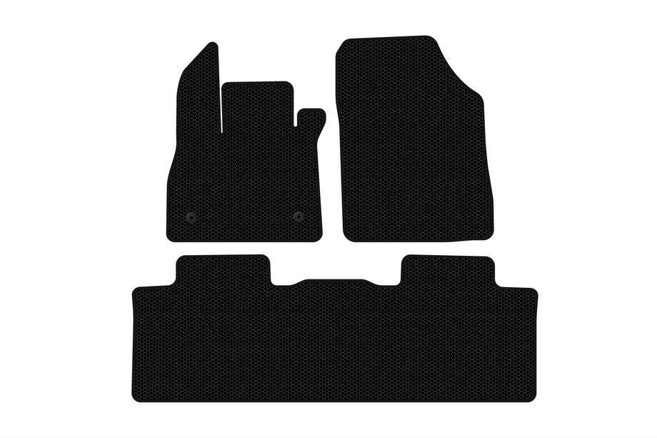 Renault Espace 2014– Gumové koberce do interiéru Carsuit (5-miestne, čierne) Image