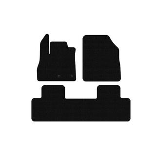 Gumové koberce do interiéru Carsuit (5-miestne, čierne) Renault Scenic/Grand 2016–2025 fotografia 1