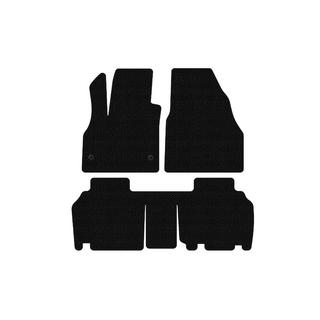 Gumové rohože Carsuit (2 rady, 5-dverové/7-miestne, čierne) Renault Kangoo 2008–2020 fotografia 1
