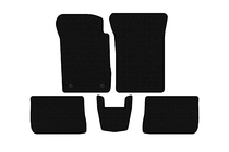Renault Symbol 2008–2013 Gumové autokoberce Carsuit (SD, čierne) fotografia 1