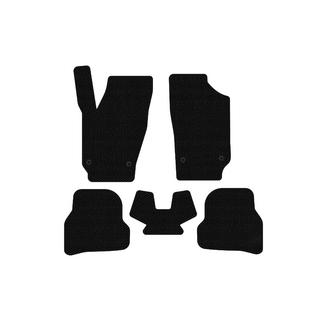 Gumené rohože do interiéru Carsuit (2010-2012, HB, 5-dverový, čierne) Seat Ibiza 2010–2017 fotografia 1