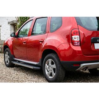 Bočné nášľapy Duru (2 ks, hliník) Renault Duster 2008–2017 fotografia 1