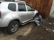 Renault Duster 2008–2017 Bočné prahy Vison (2 ks, hliník / nerez) fotografia 7