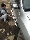 Renault Duster 2008–2017 Bočné prahy Vison (2 ks, hliník / nerez) fotografia 8