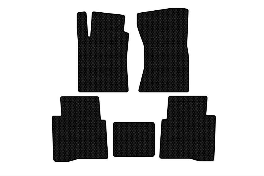 Toyota Fortuner 2006–2015 Gumové rohože Carsuit (Čierne) Image