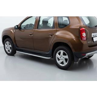 Bočné nášľapy Tayga Grey (2 ks, hliník) Renault Duster 2008–2017 fotografia 1