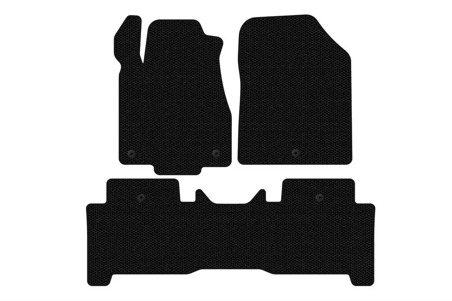 Acura MDX 2007–2013 Gumené rohože Carsuit (2 rady, čierne) Fotografia 1