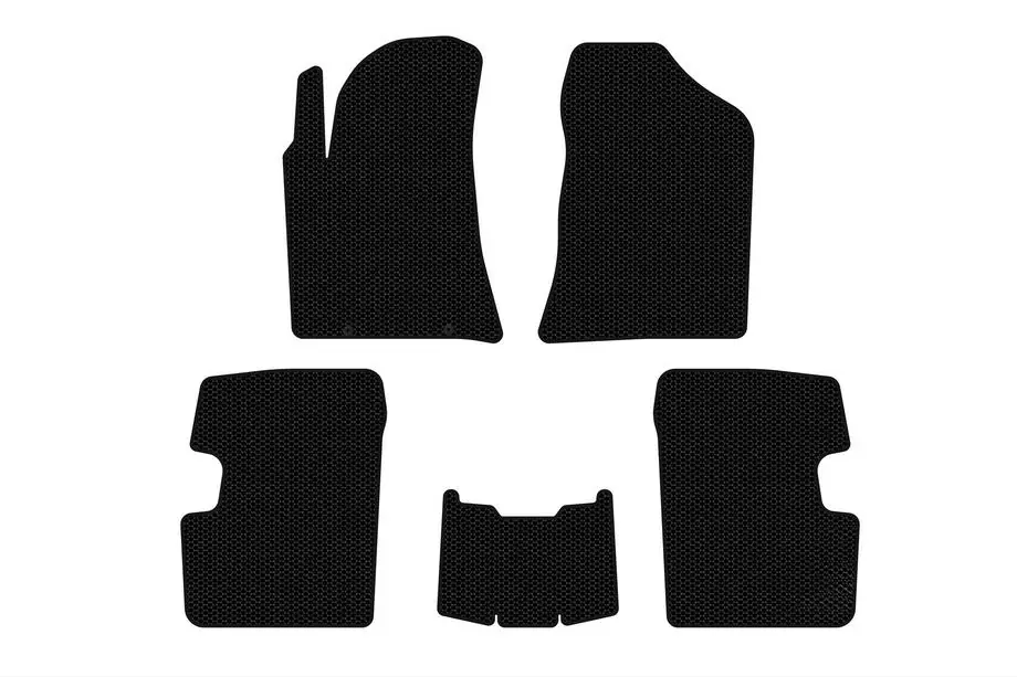 BYD F3 2013–2015 Gumové autokoberce Carsuit (SD, čierne) Image