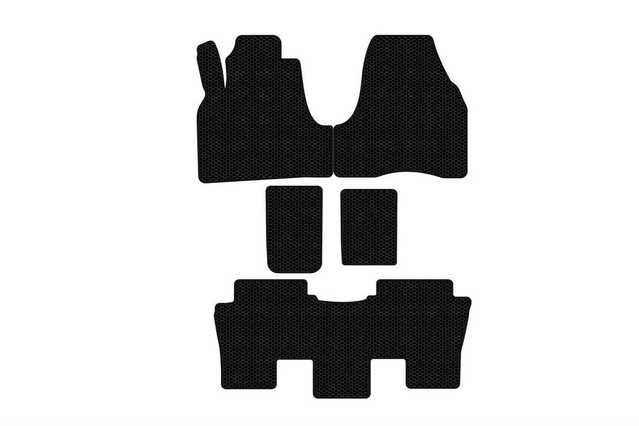 Citroen C-8 2002–2014 Gumové rohože Carsuit (Čierne) Image