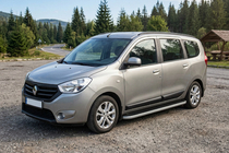 Dacia Lodgy 2012–2022 Bočné nášľapy Tayga (2 ks., hliník) fotografia 1