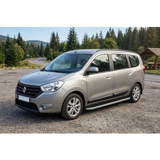 Bočné nášľapy Tayga (2 ks., hliník) Dacia Lodgy 2012–2022 fotografia 1