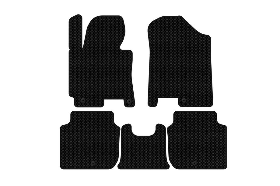 Kia Forte 2008–2024 Gumené rohože do interiéru Carsuit (2012-2016, čierne) Image