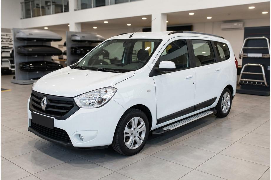 Dacia Lodgy 2012–2022 Bočné nášľapy typu X5 (2 ks, hliník) Image