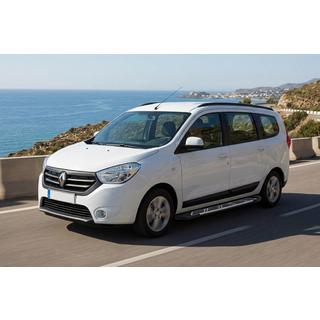 Bočné nášľapy Sunrise (2 ks, hliník) Renault Lodgy 2013–2022 fotografia 1