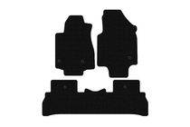 Honda Pilot 2008–2015 Gumené autokoberce Carsuit (2008-2012, 7-miestne, čierne) fotografia 1