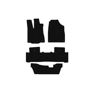 Gumené rohože do interiéru Carsuit (3 rady, čierne) Acura MDX 2013–2020 fotografia 1