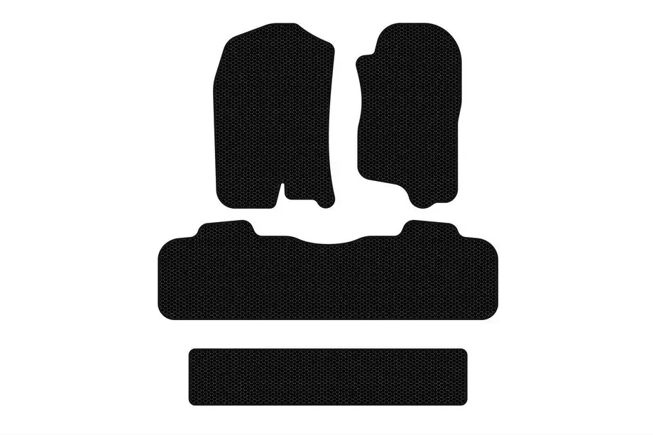 Chevrolet Tahoe 2007–2014 Carsuit gumové rohože do interiéru (3 rady, 2007-2014, čierne) Image